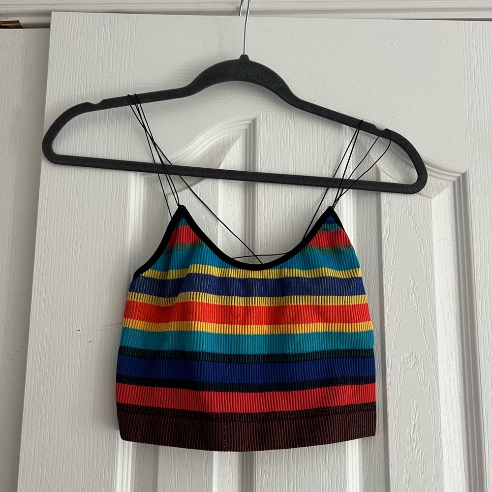 Urban Outfitters multi colored striped top